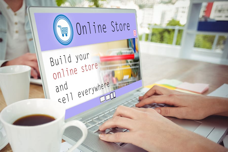 The creation of an online store