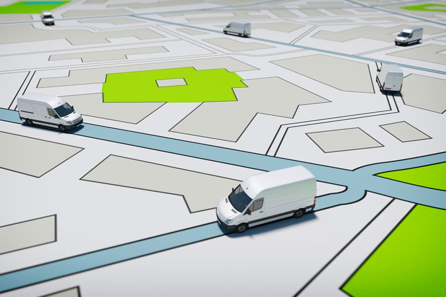 Selection of optimal routes and means of transport