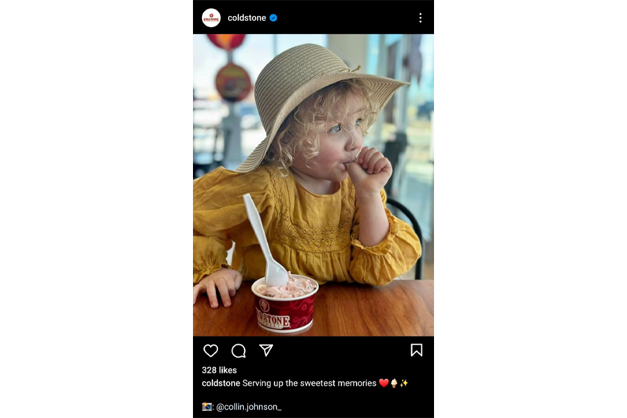 coldstone ig post