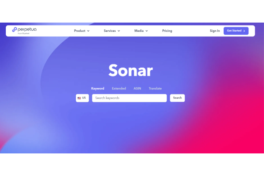 Sonar Amazon Keyword Tool