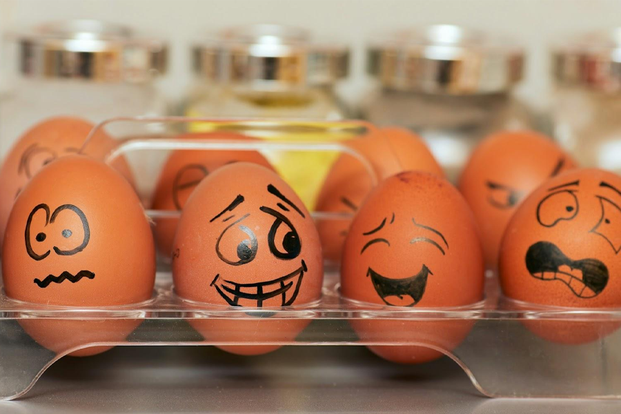 funny eggs